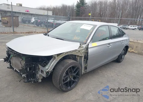 2022 Honda Civic Sport из США, поврежденный, VIN 2HGFE2F5XNH579299